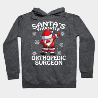 Santas Favorite Orthopedic Surgeon Christmas Hoodie